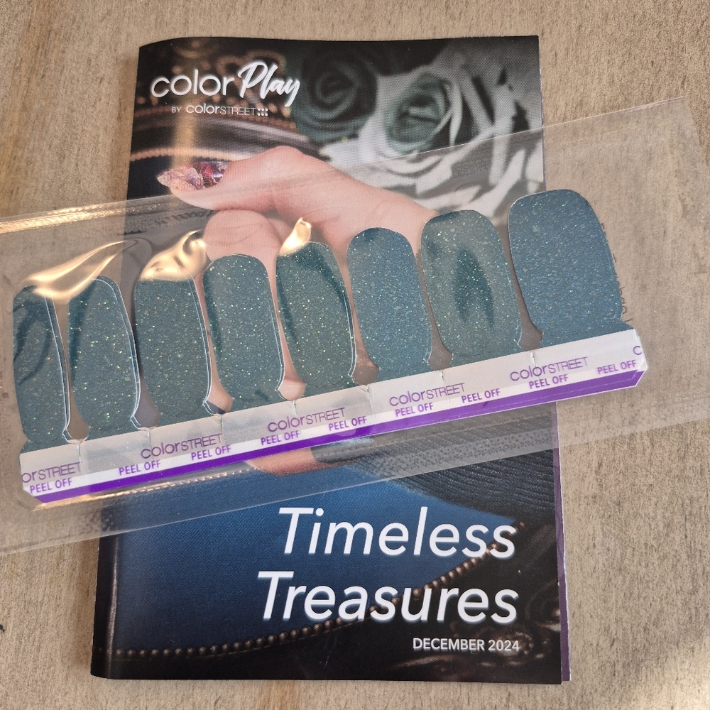 Color Street Nail Polish Strips - London Topaz